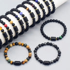 12 Zodiac Sign Bracelet Homme Constellation Bracelet for Men Aries Virgo Leo Libra Charm Bangle Women Friendship Jewelry on Hand