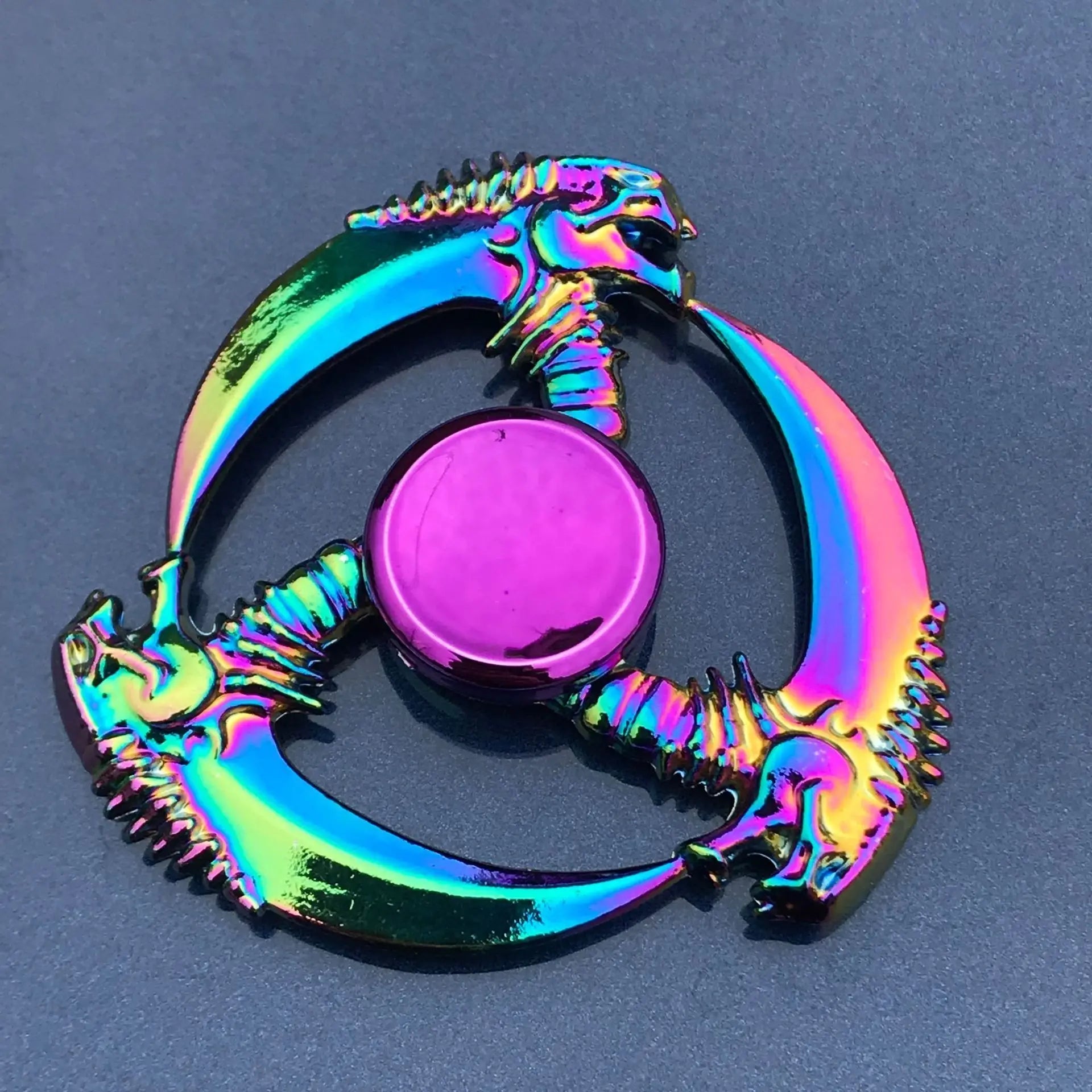 Colorful Metal Fidget Spinner – Stress Relief Toy