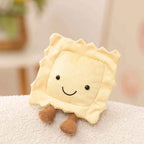 Cute Dessert Series Plush Toy Stuffed Food Cake,Egg Tart,Waffle,Pancake,Macaron,éclair Soft Doll Home Decor Gift for Children