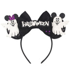 Nieuwste Mickey Mouse Oren Hoofdband Kid Adult Festival Party Pailletten Strik Haarband Vrouwen Baby Girl Party Haar Accessories