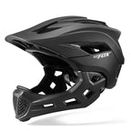 BATFOX Child Bicycle Helmet MTB Detachable Kids Full Face Helmet for Children Motorcycle Casco Bicicleta MTB Motocross Helmet
