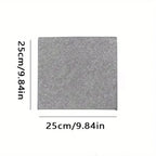 5/10/20PCS Kitchen Towels – Ultra-Fine Fiber Cleaning Cloth Set, Absorbent, Soft, and Stain-Removing Light Gray Towels