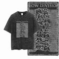 COOLMIND DB Cat Printed Cotton Acid Washed Exclusive Graphic Unisex T Shirt Cool Streetwear Men Tshirts Big Size Tee for Men
