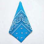 1/4/9pcs Men Women Bandana Hairband Cowboy Mens Biker Sports Headwear Wrist Hairwrap Single Sided Head Wrap Scarf Paisley
