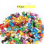 Pokemon Mini Figures Set 24–144PCS – Pikachu Anime Toy Collection