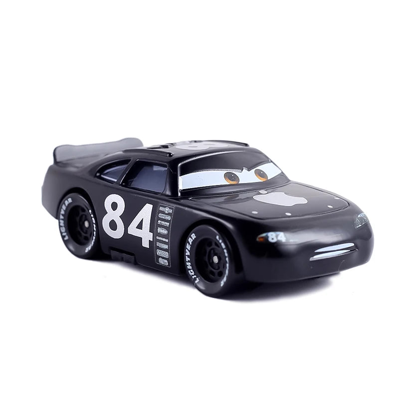 Disney Pixar Cars Piston Cup Racer Lightning McQueen Plated Version Magenta Color Alloy Diecast Model Toy Cars Children's Gift