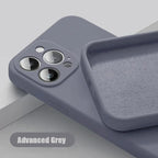 Solid Silicone Phone Case For IPhone 16 & 17