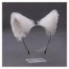 Lolita Animal Cat Fox Ear Hair Hoops Cosplay Girls Halloween Anime Headbands Headwear Hair Accessories