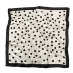 2026 Dot Print Square Scarf For Women Silk Shawl Neckerchief Female Hair Bands Head Wraps Headband Foulard Satin Hijab Bandana