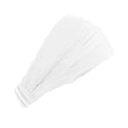 New Summer Women Solid Cotton Headband Elastic Wide Soft Girls Sports Yoga Knotted Headband Running Sweatband For Tennis Gym