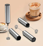 Rechargeable Milk Frother – Handheld Foam Maker & Drink Mixer