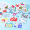 30 Pcs Mini Animal DIY Jigsaw Puzzle Toys Kids Gifts for Classroom Rewards Birthday Party Baby Shower Pinata Filler