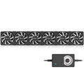 TEUCER 3000RPM 120MM Large Air Volume 220V Btc Mining Machine Workstation Cabinet Server Case Cooling System Fan with Adapter