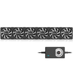 TEUCER 3000RPM 120MM Large Air Volume 220V Btc Mining Machine Workstation Cabinet Server Case Cooling System Fan with Adapter