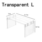 Kitchen Cupboard Organizer Retractable Cabinet Shelf Seasoning Bottle Spice Rack Dish Shelf Kitchen Accessories Storage Rack
