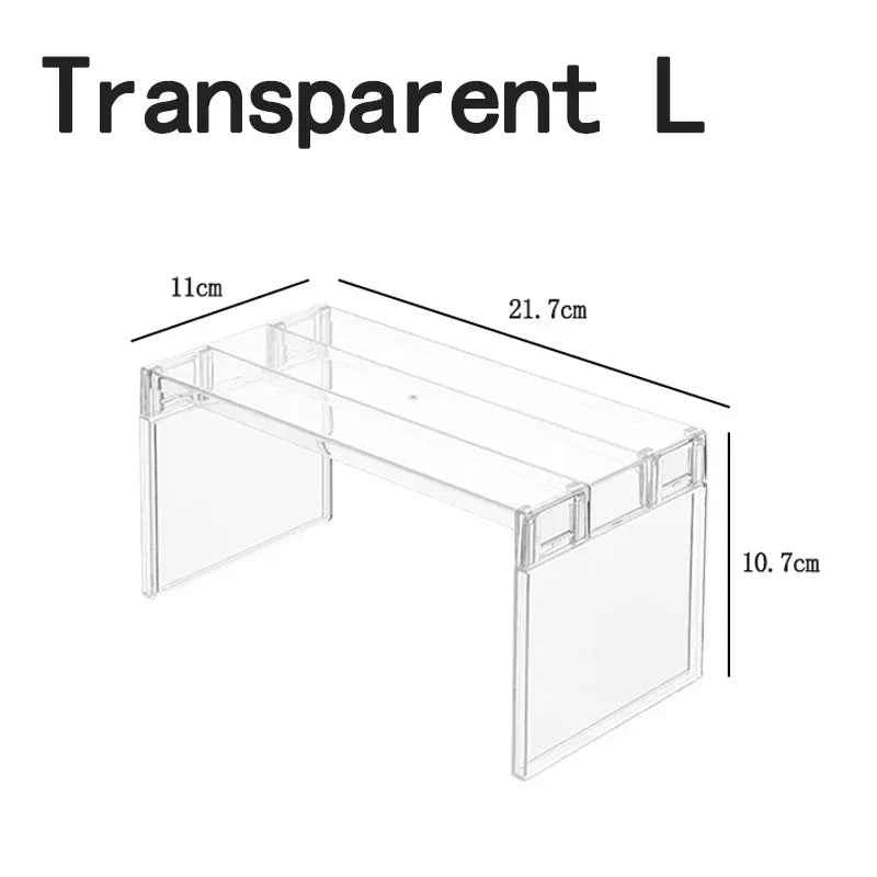 Kitchen Cupboard Organizer Retractable Cabinet Shelf Seasoning Bottle Spice Rack Dish Shelf Kitchen Accessories Storage Rack