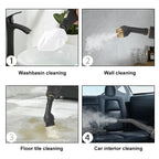 220V EU Plug High-Temperature Steam Cleaner for Home Car Deep Cleaning Kitchen Hood & Air Con Sterilization Appliance