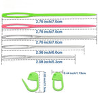 26Pcs Sewing Knitting Kits Large Eye Blunt Yarn Needles & Plastic Weaving Needles & Crochet Locking Counter Stitch Markers Tools