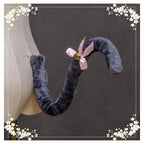 Cute Plush Cat Tail Kawaii Animal Tails Anime Cosplay Costumes Accessories Kitten Tails Maid Outfits Accessory Party Props Gift
