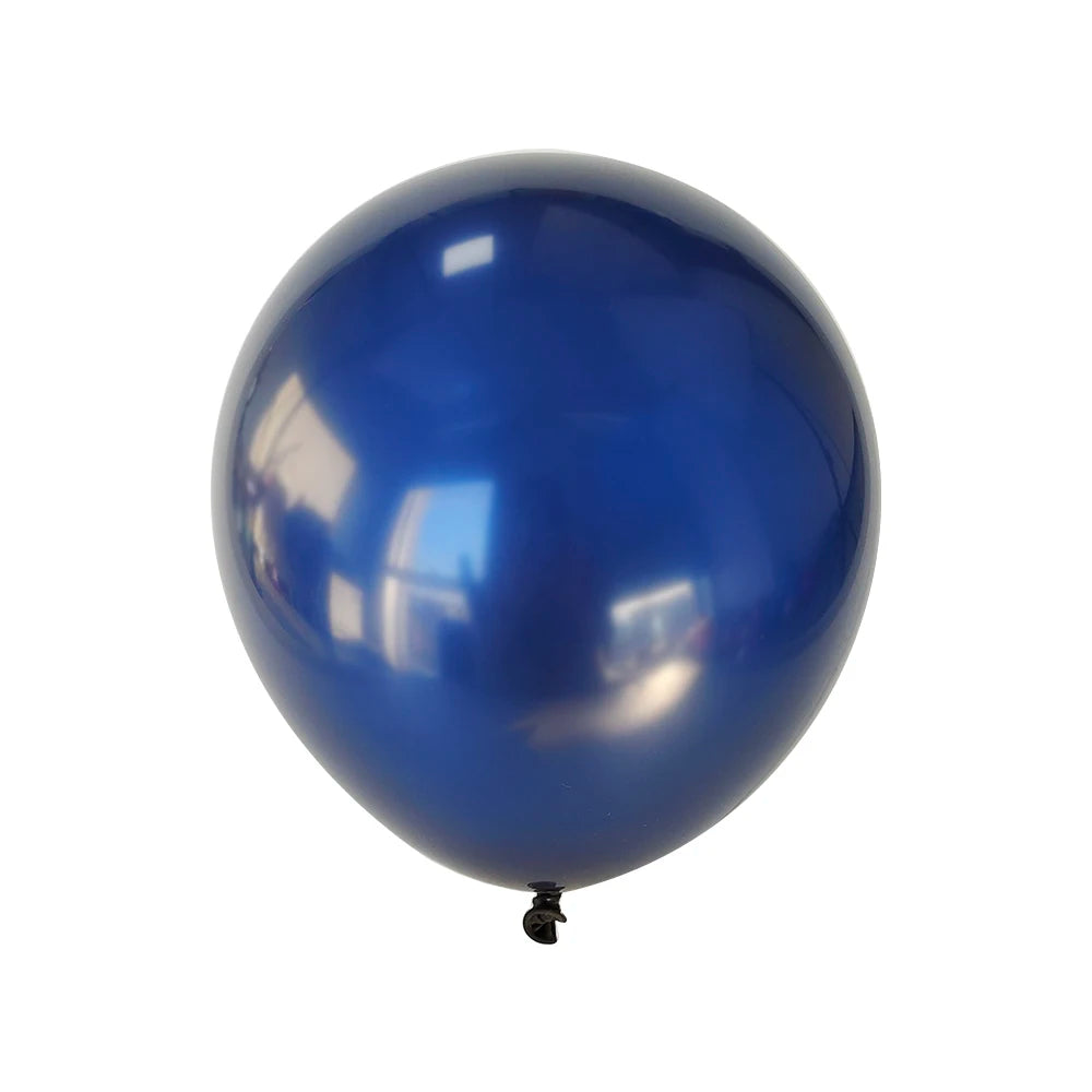 10- 100 pieces metal balloon Gold Silver Chrome Ballon Wedding Decoration white black Macaron Birthday Party Supplies 10 12 inch