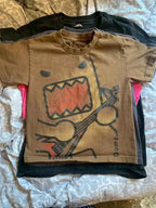 2024 Retro Kawaii Oversized Summer Trend Funny T shirts Printed Versatile Couple Cotton Y2k Casual Loose Tops New Simple Tee