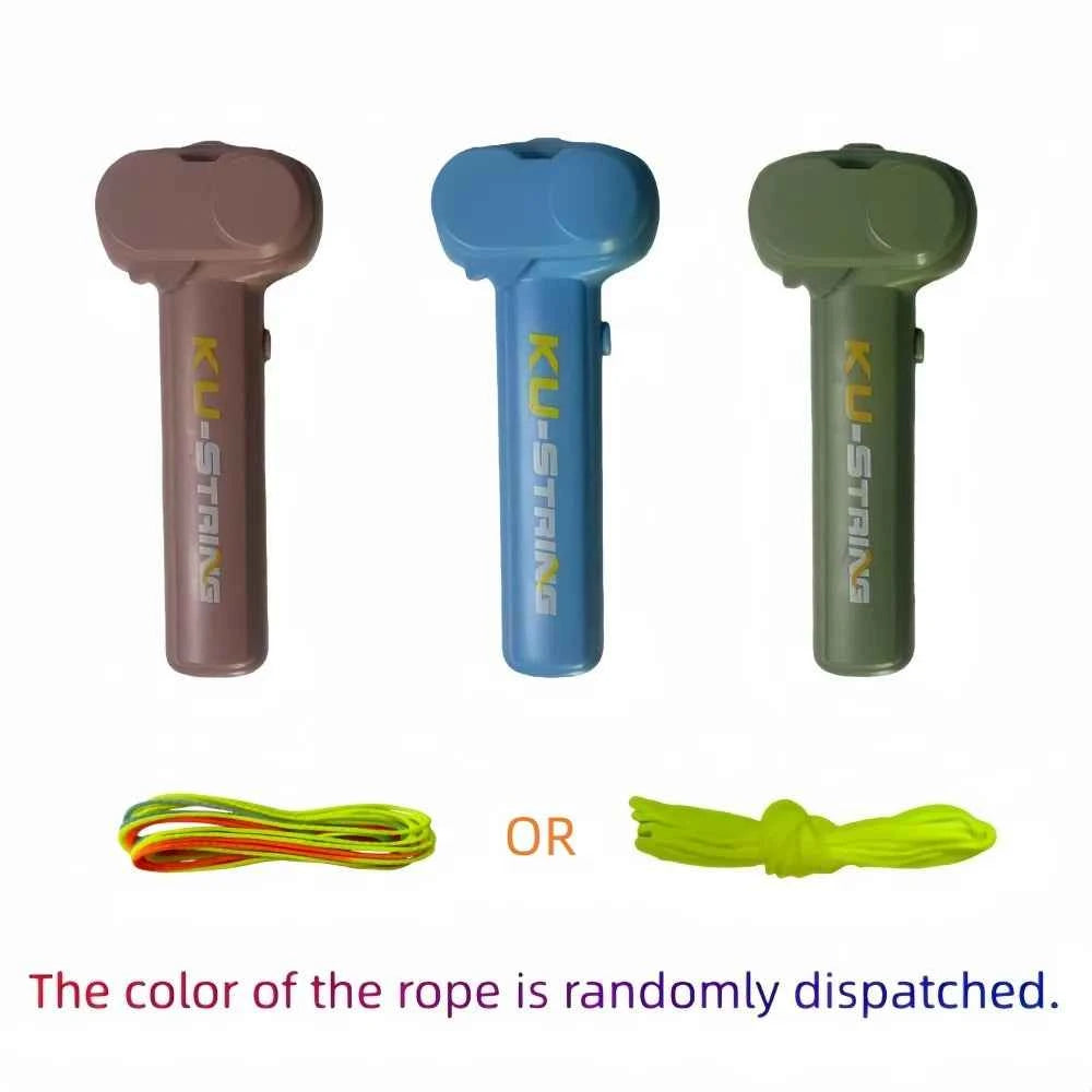 Glow-in-the-dark fun electric rope thruster children's outdoor new exotic decompression toys Creative toys for cats and pets