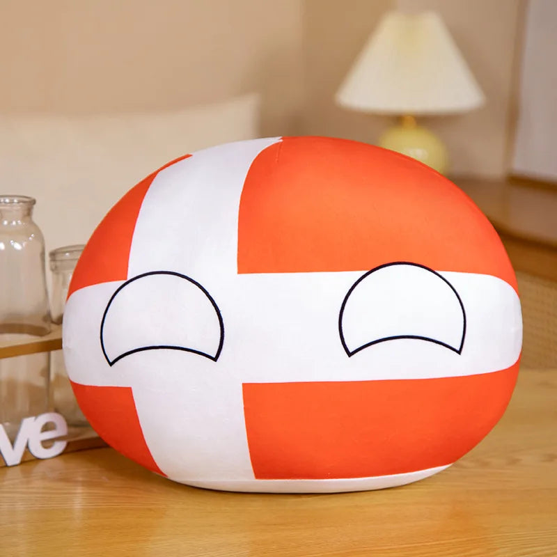 70 styles 10cm Country Ball Plush Toys Polandball Pendant Country Balls Countryball Stuffed Doll Toy Christmas Gift for Kids