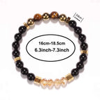 Exquisite summer accesorios hematite Pyrite brother Holiday Christmas spiritual natural stone money bracelet attract money