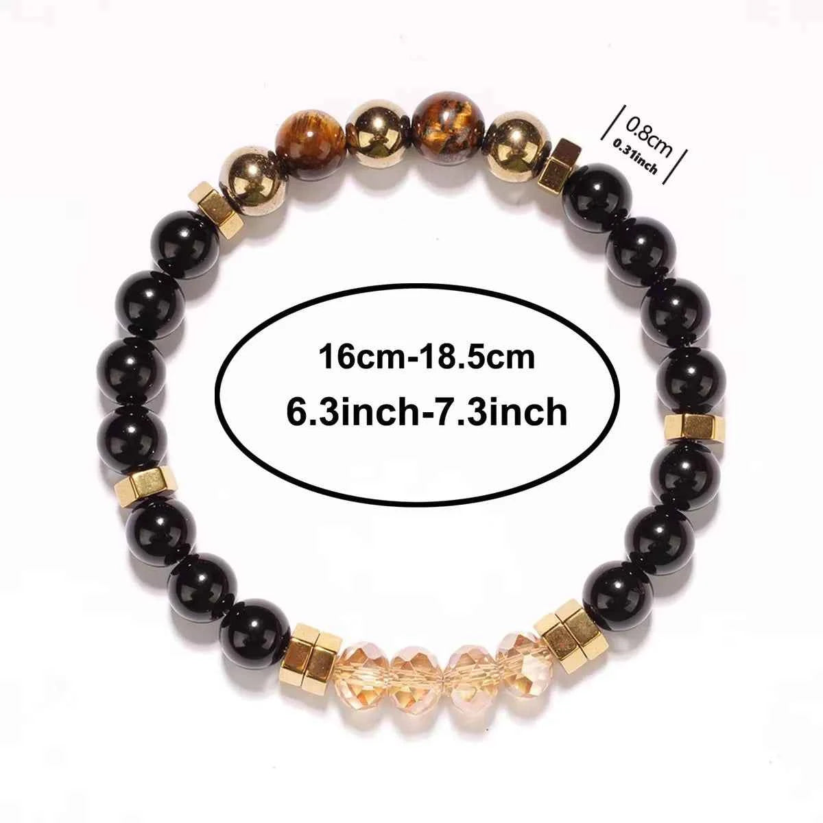 Exquisite summer accesorios hematite Pyrite brother Holiday Christmas spiritual natural stone money bracelet attract money