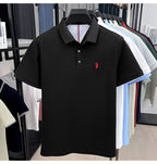 Men's 100% Cotton Polo Shirt – Short Sleeve Casual Golf & Business Shirt