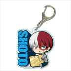 Anime My Hero Academia Keychain Acrylic Men Car Accessories Pendant Cosplay for Women Cute Bag Acrylic KeyRing Gift Trinket Fans