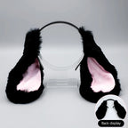 1PC Cute Bunny Ears Headband Plush Rabbit Hair Hoop Headwear Cosplay Costume Hair Accessories For Adults Party