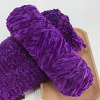 95g Chenille Soft Velvet Yarn Blended Knitting Wool Crochet Handmade Scarf Coat Baby Blanket And Hat