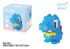 Pokemon Small Blocks Nanoblock Charizard Kyogre Groudon Rayquaza Model Education Graphics Toys for Kids Birthday Gift Toys