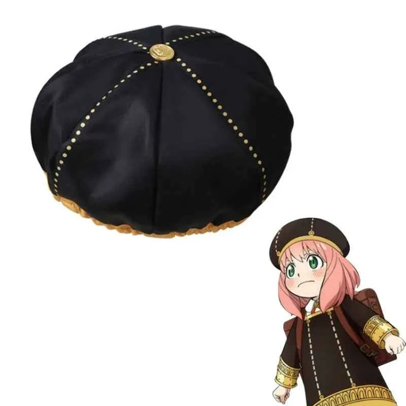 Hot Sales Anime Cartoon Sun Hat Spy X Family Anya Forger Cosplay Beret Cap