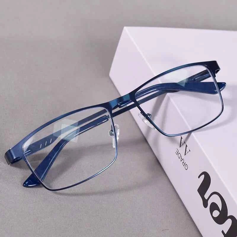 Anti Blue Light Full Frame Reading Glasses for Men