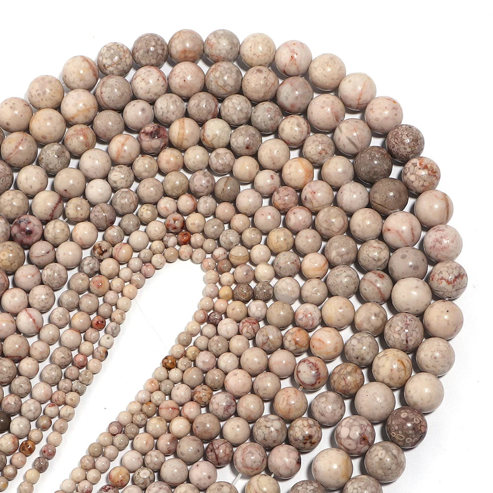 1String/Lot 4 6 8 10 12mm Natural Stone Round Tiger Eye Crystal Turquoises Spacer Beads For DIY Crafts Ornament Making Supplies