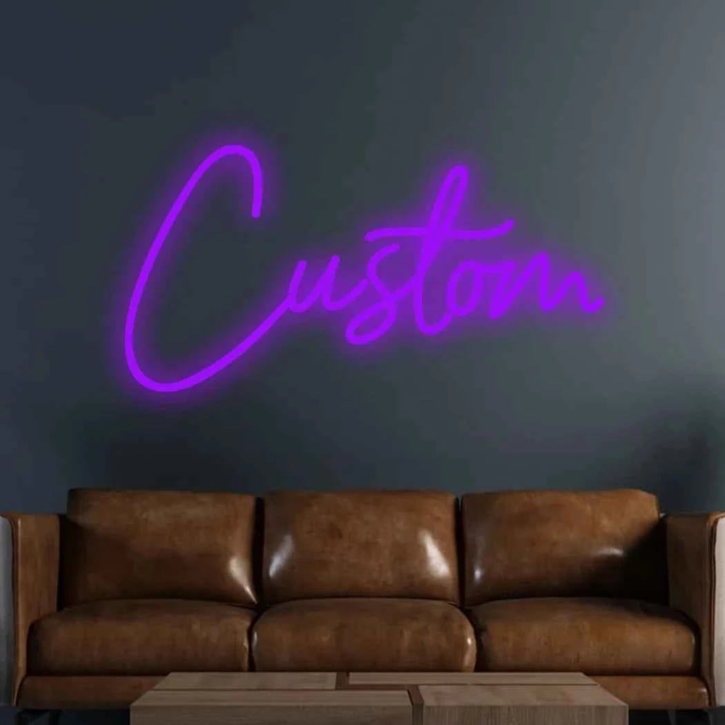 Custom Neon Sign Led Name Light for Kids Name Custom Signs Teenage Gift Led Neon Sign for Wall Decor Bedroom Decor Personalized