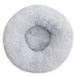 Round Plush Pet Bed for Large & Medium Dogs – Super Soft Cat Bed, Cozy Winter Warm Sleeping House