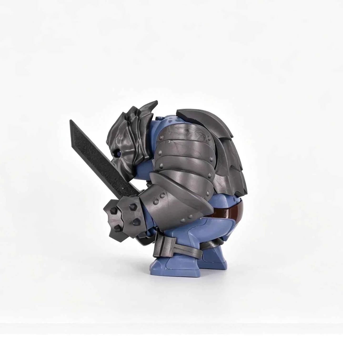 Medieval Orc Warrior Building Block Figure Fantasy Toy Set