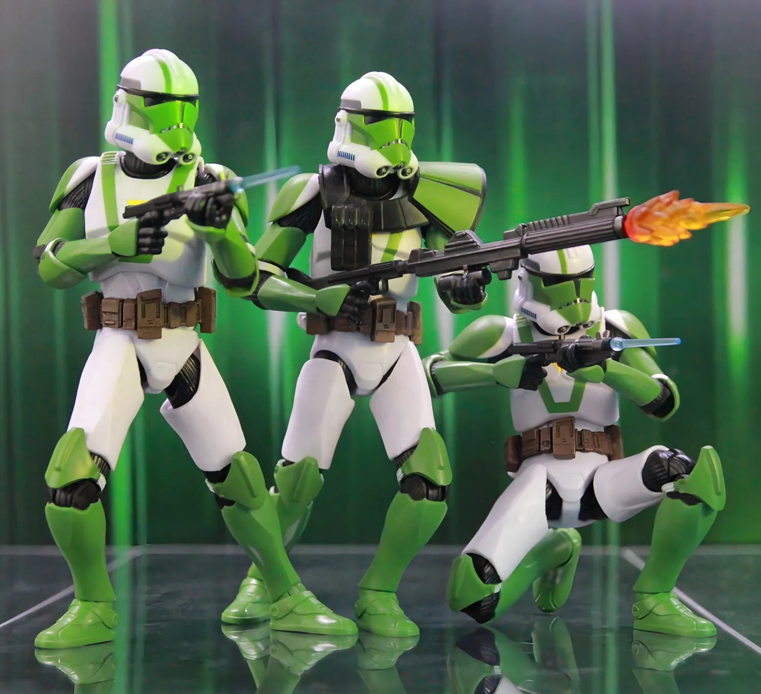 New Body(JOV3.0) Star Wars Commander Doom's Unit Clone Command ARC Trooper Heavy JET Doom Legion Battlefront II 6" Action Figure