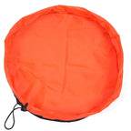 Children Toy Cushion Toy Storage Bag Large Clean Organizer Play Pad Durable Building Block Toy Storage Bag Outdoor Mat