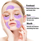 IMAGES Grape Moisturizing Collagen Eye Mask Anti Dark Circles Eye Bags Anti-aging Eyes Masks Beauty Skin Care Eye Patches 60Pcs