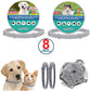 USB Rechargeable Luminous Collar Adjustable Led Glowing Dog Collar for Large Small Dogs Cat Night Light Collar Pet Safety Harnes - WTN Essentials 