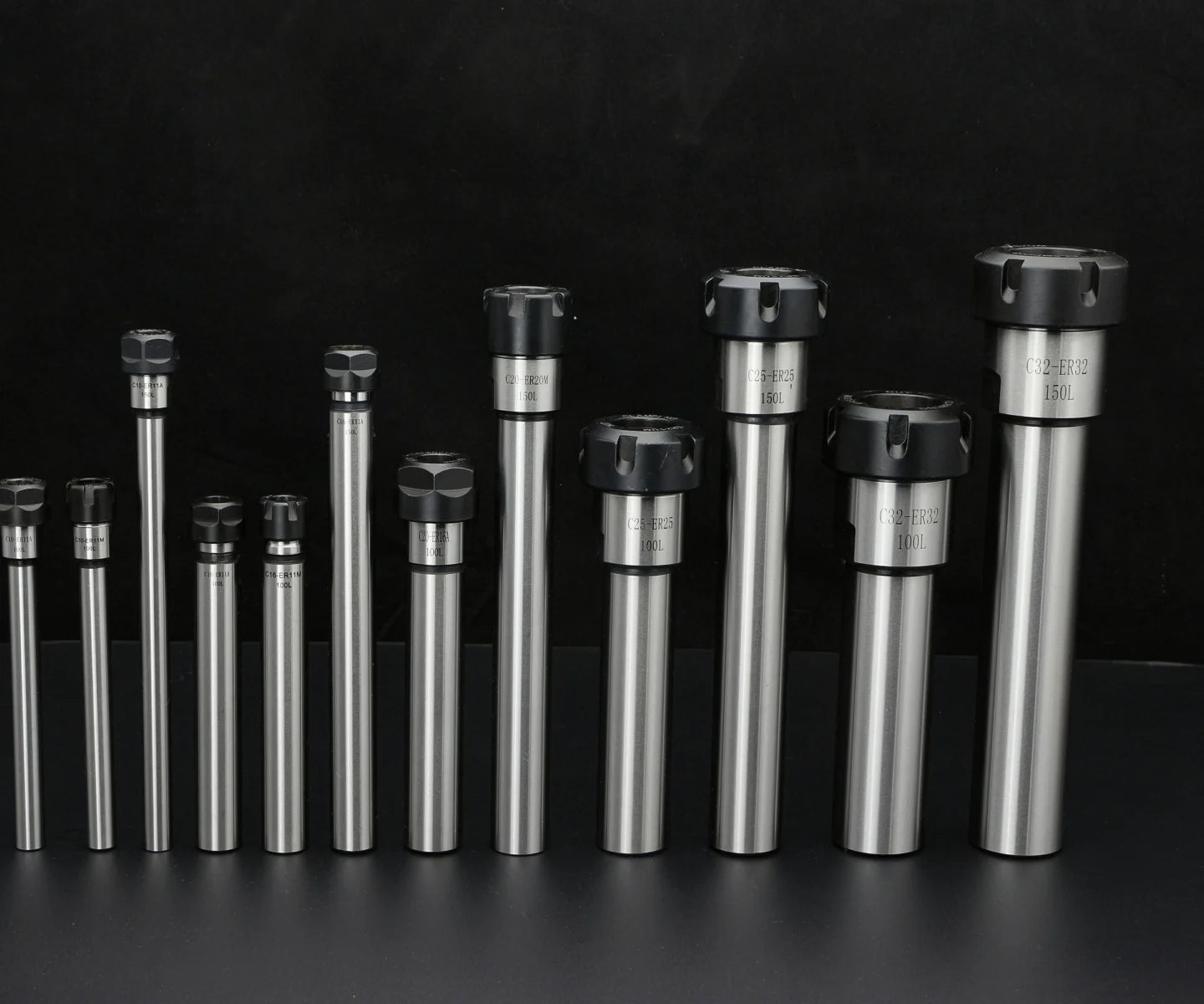 ER Extension Rod C6 C8 C10 C12 C16 C20 C25 C32 ER8 ER11 ER16 ER20 ER25 Extension Rod Tool Holder Bracket Tool Collet 100 150 200