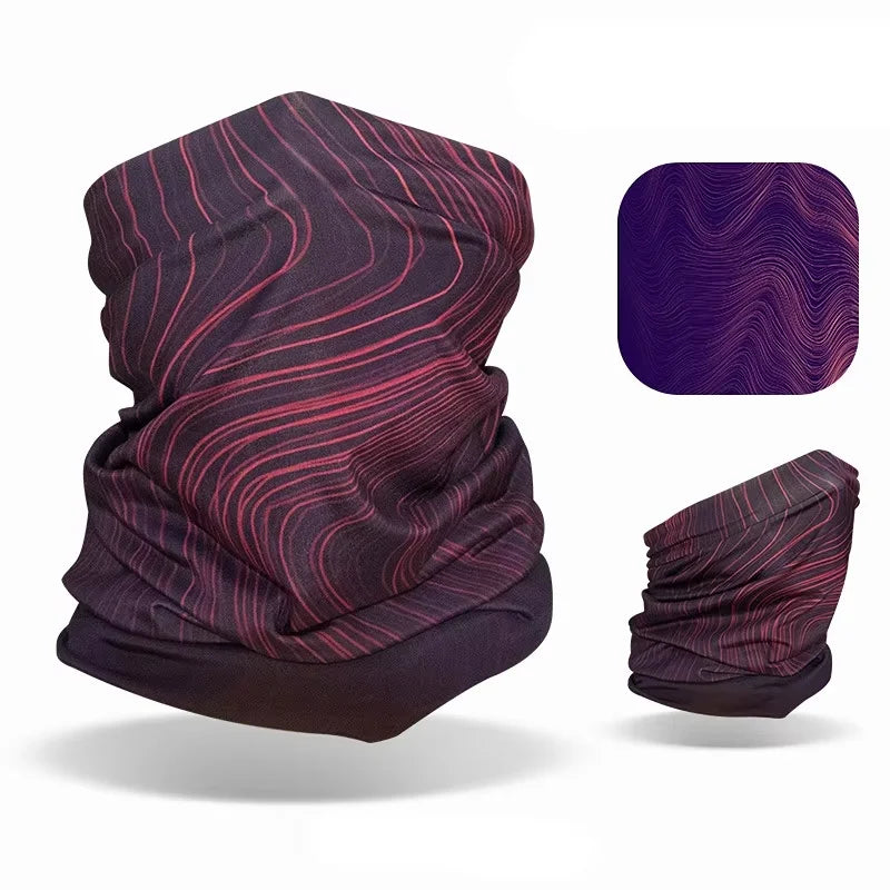 NEW 1PCS outdoor mountaineering scarf Ice silk sunscreen Face Mask Bandana Unisex scarf for outdoor fishing/biking