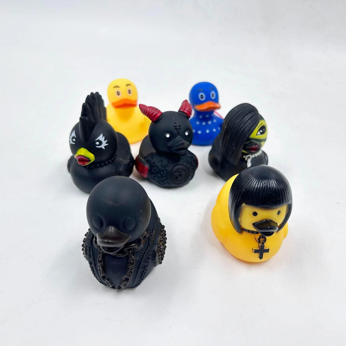 Goth Duck Decor – Whimsical Punk Gothic Collectible