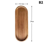 Eco-Friendly Wooden Serving Tray – Stylish & Versatile