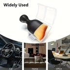 Car Interior Cleaning Brush Keyboard Air Conditioner Camera Thick Soft Fur Clean Brushes with Cover Crevice Dust Detailing Tools
