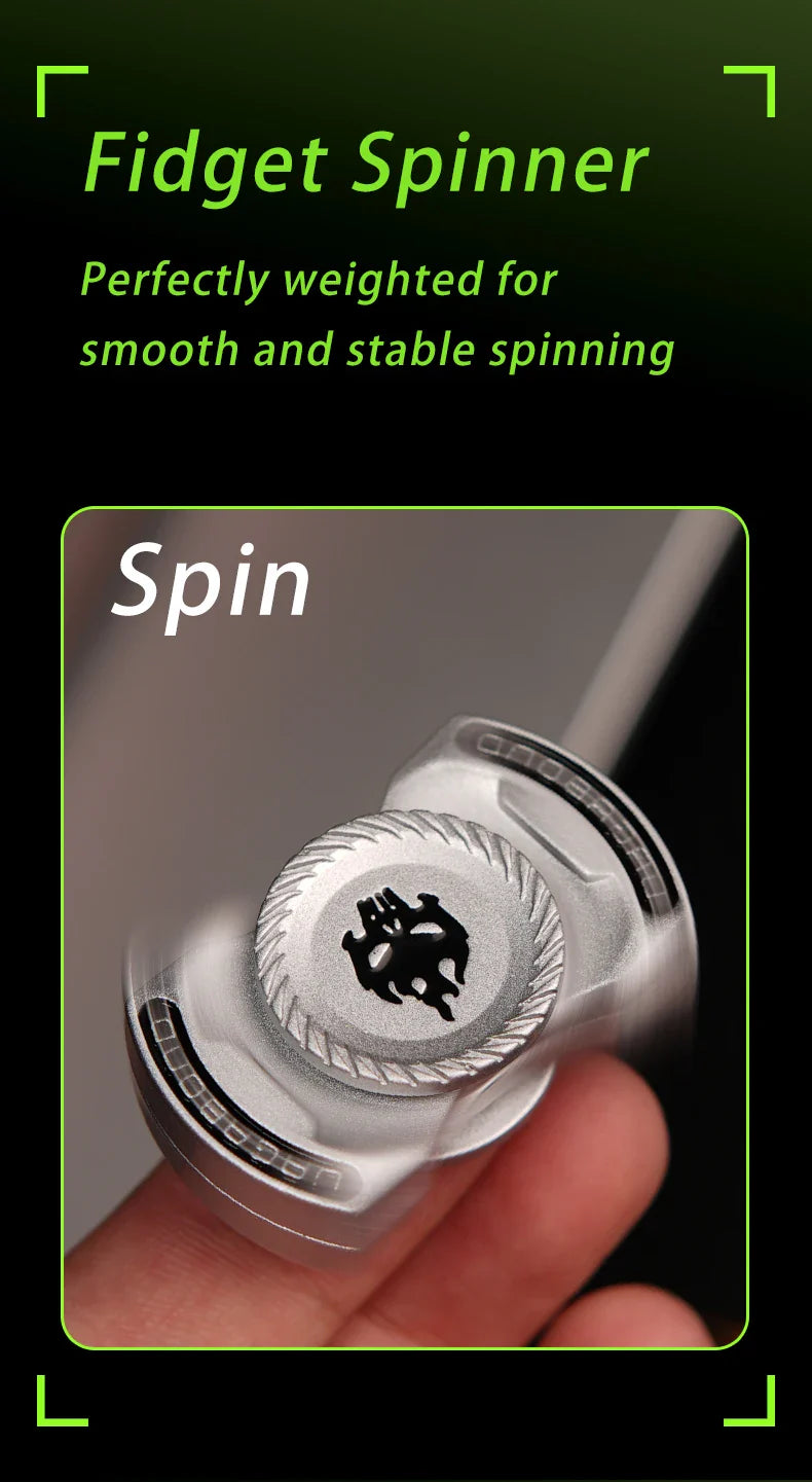 ADHD Focus Fidget Toy – Magnetic Spinner Gadget